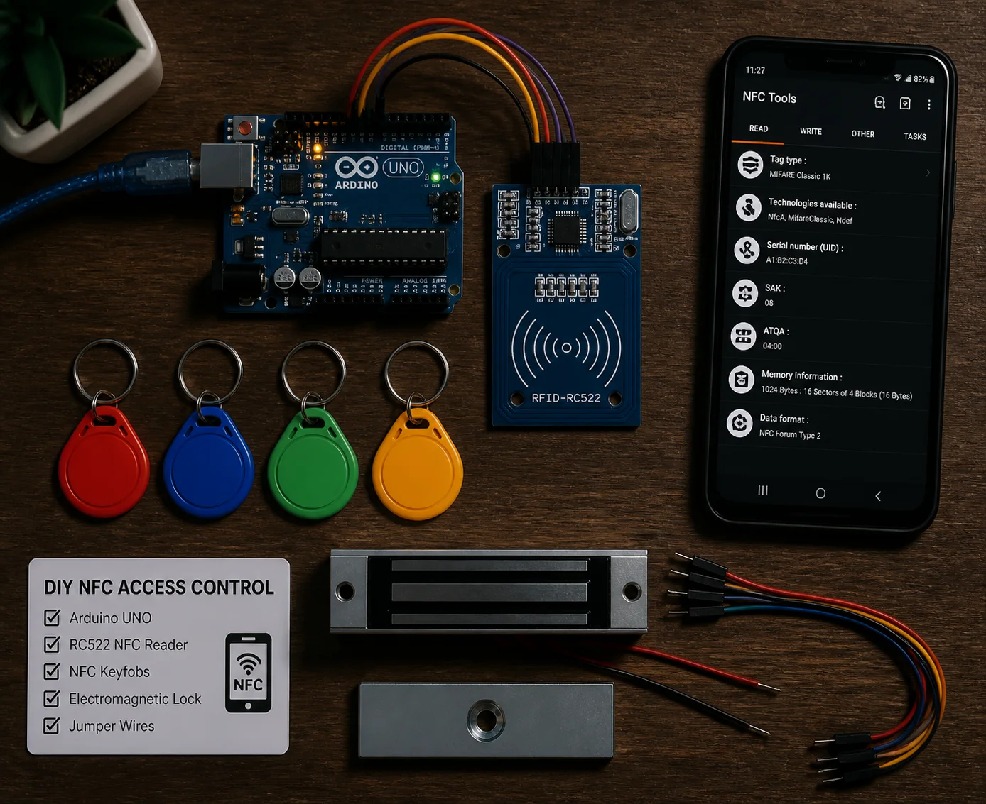 NFC для умного доступа: Создаём свою систему контроля