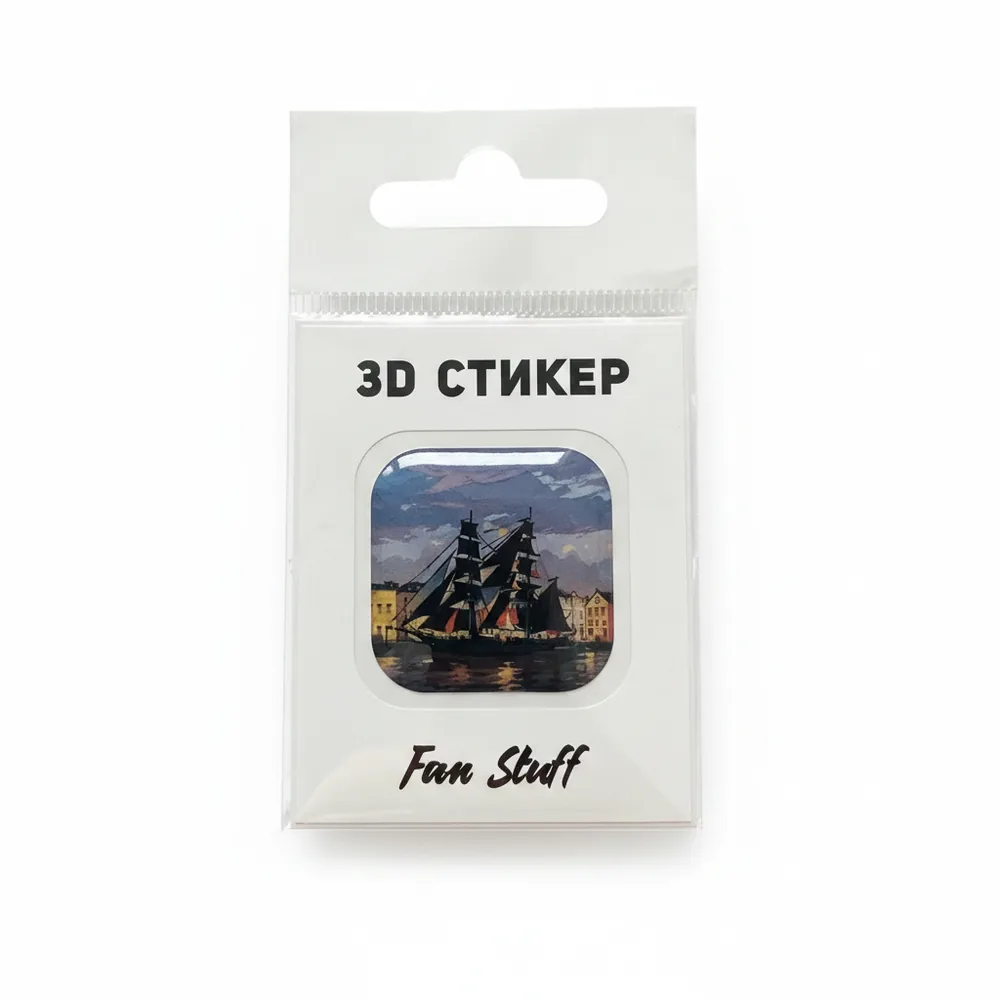 Производство 3D-стикеров Eibery из эпоксидной смолы